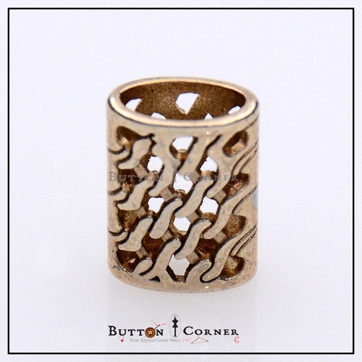 [ST005 GOLD] Lattice Design Metal End Cap