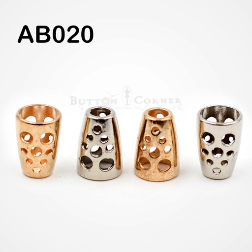 Intricate Perforated Holed Design End Cap