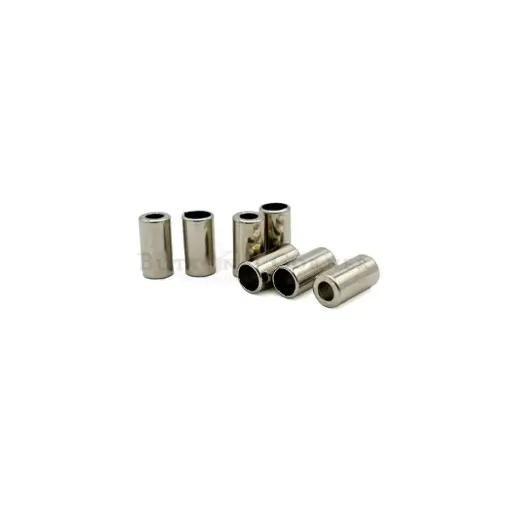 [AB524 SILVER] Cylinder Shape Tassel End Cap