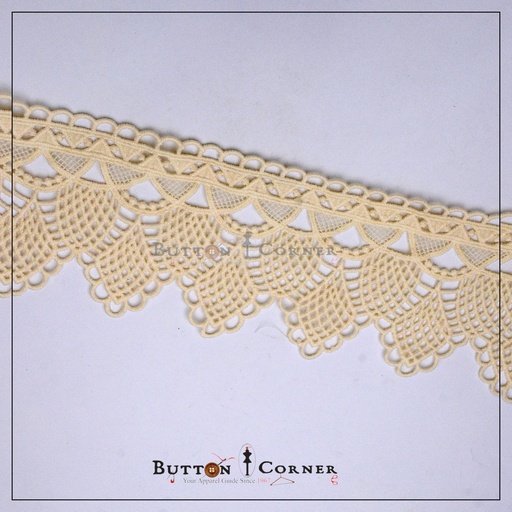 One Side Border Shuttle Lace