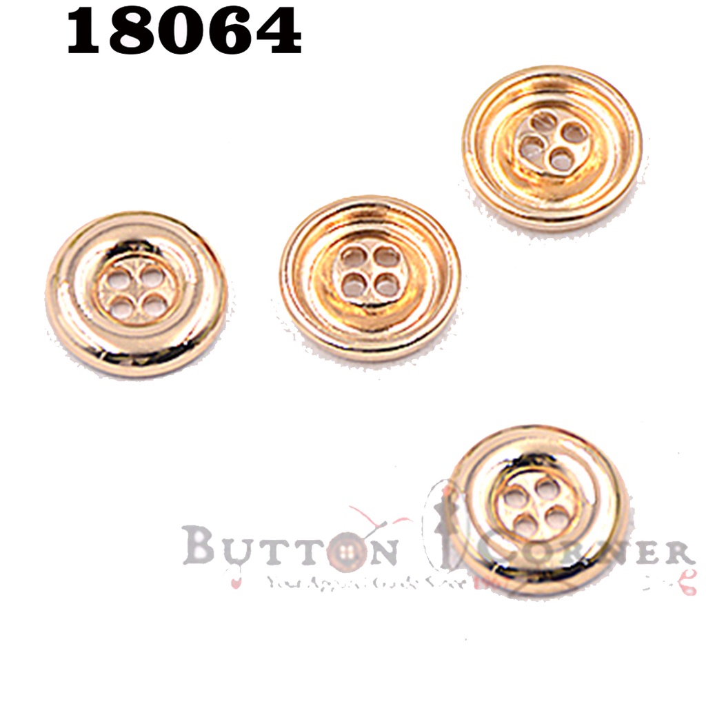 Thick Border 4 Hole Shirt Button