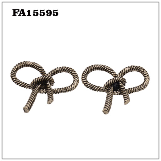 [FA15595 GOLD] Rope Knot Shape Hanging