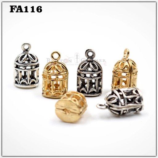 Design Cage In Pearl Hanging
