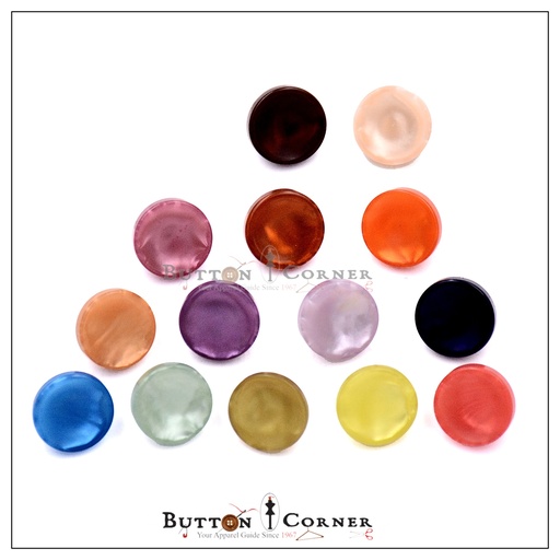 Deep Shape Plastic Shirt Button