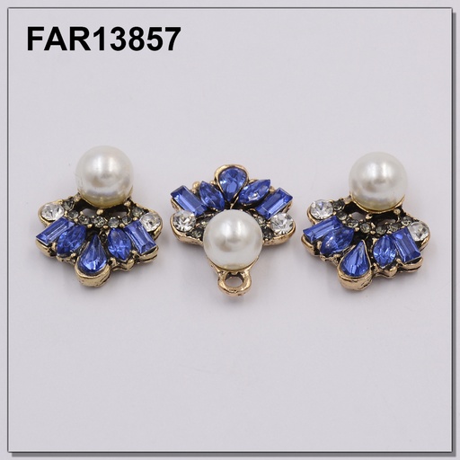 Fancy Pearl & Crystal Pendant