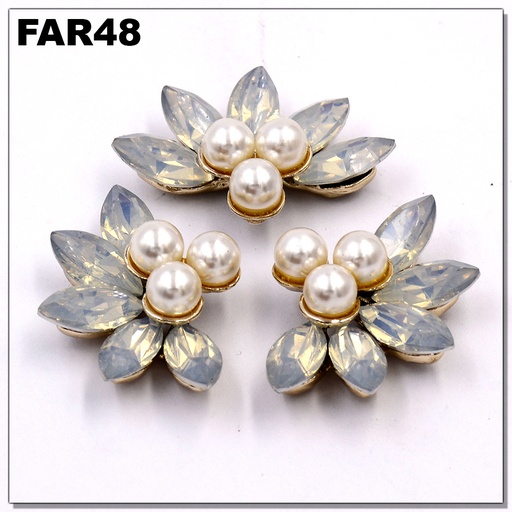 [FAR48-MULTI] Crystal Pearl Design Button