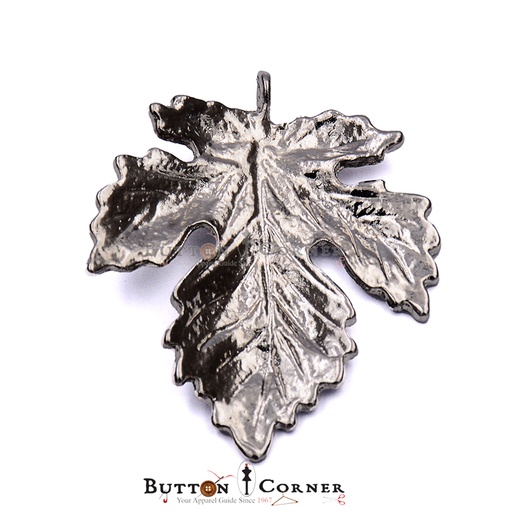 [Z-457 SILVER] Autumn Leaf Pendant
