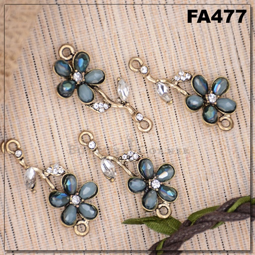 Flower In Twig Pendant