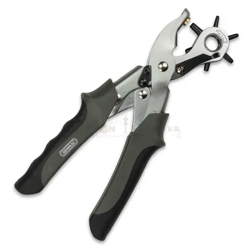 [DENFOS9002] Revolving Punch Pliers With 6 Punches
