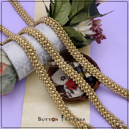 Fancy Glass Beads & Pearl Belt