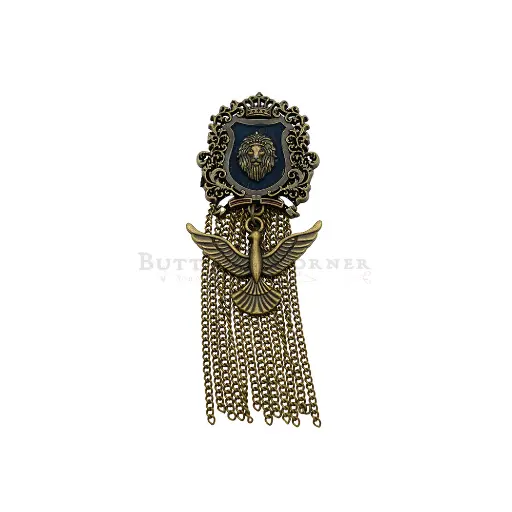 [LP65 ANTIQUE] Panjatan Retro Timeless Bird Brooch