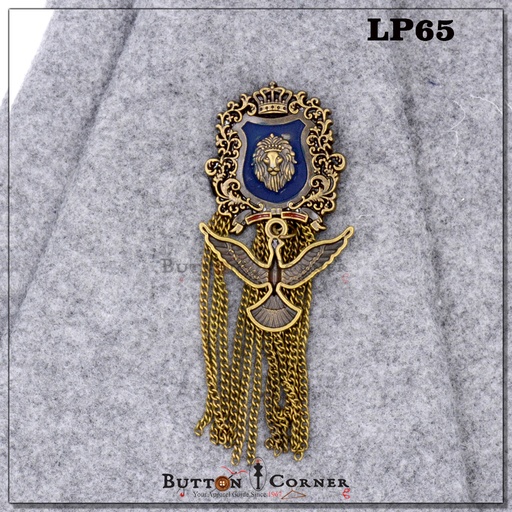 [LP65 ANTIQUE] Panjatan Retro Timeless Bird Brooch