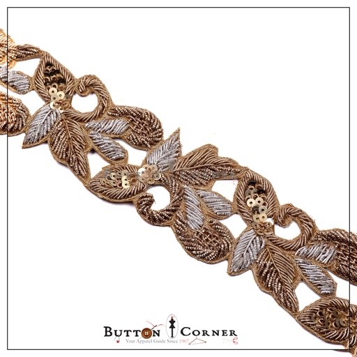 Fancy Kora&Dabka Sequence Lace