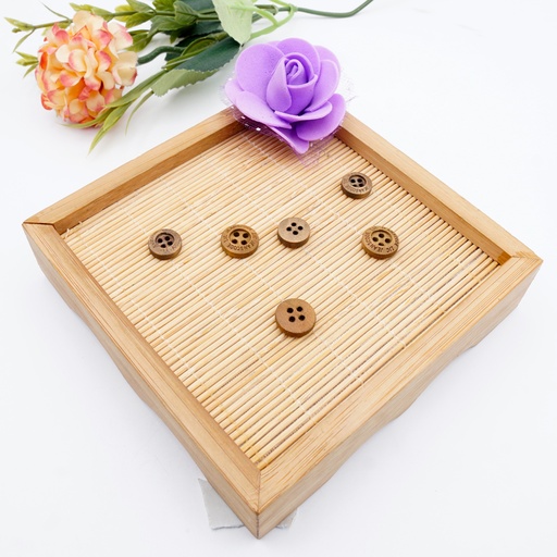 Engrave IJC 4 Hole Wooden Button