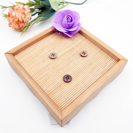 Engrave Mini Circle Coconut Button