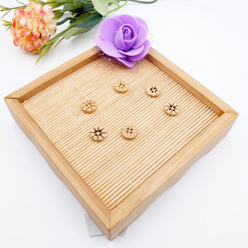 Fresh Melon 4 Hole Coconut Button