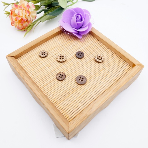 Engrave Triangle Coconut Button