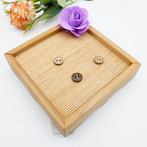 Hyphen Border Coconut Shirt Button