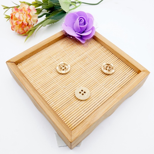 Filigree Decoration Coconut Button