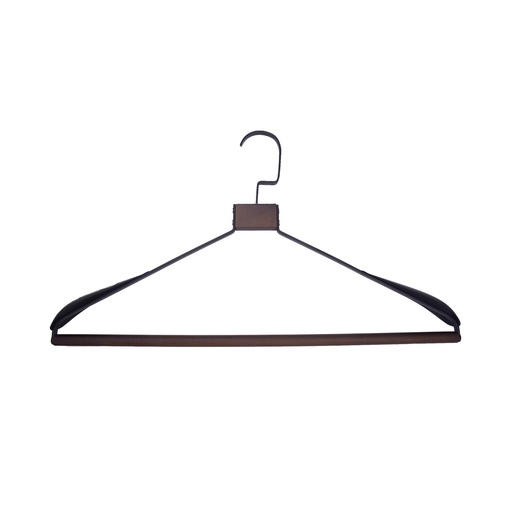 Metal Shirt Hanger with Wooden Stick