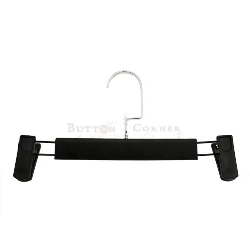 [HLX-P30 BLACK] Adjustable Clip Plastic Bottom Hanger