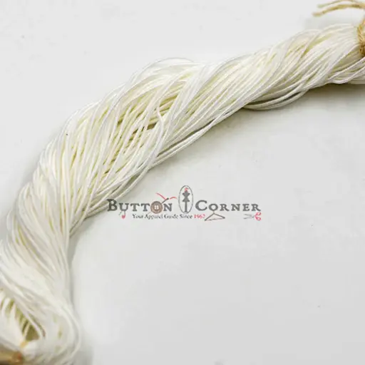 [BE04 WHITE] Bobbin Elastic