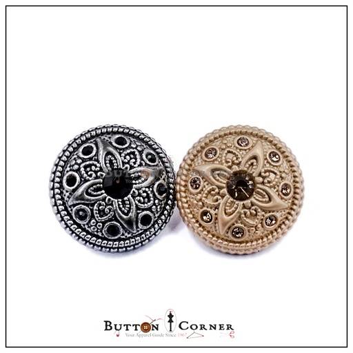 Metal Fancy Suiting Button