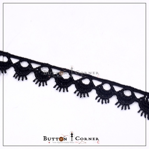 One Side Border Shuttle Lace