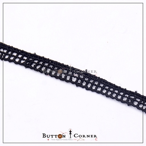 One Side Border Shuttle Lace