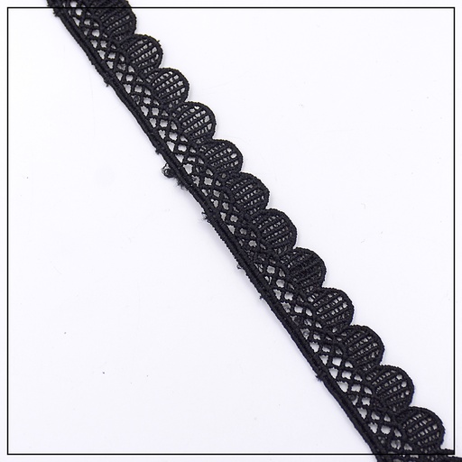 One Side Border Shuttle Lace