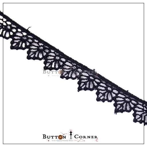 One Side Border Shuttle Lace