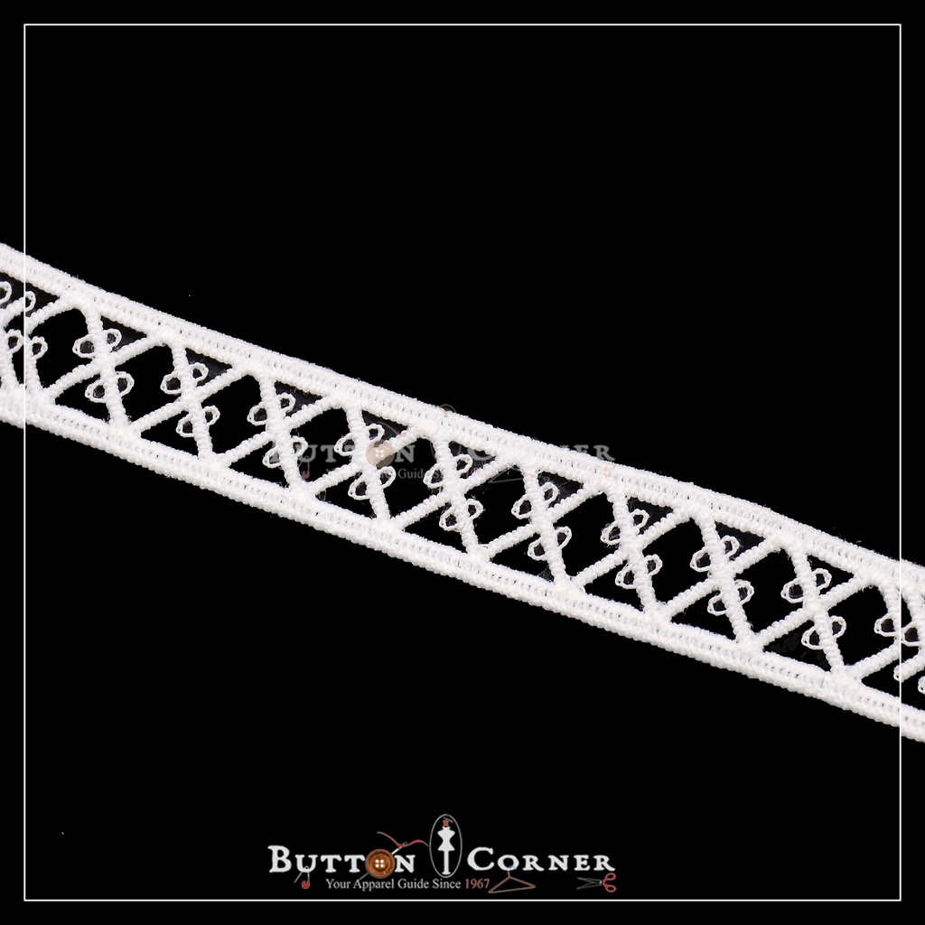 Double Side Border Shuttle Lace