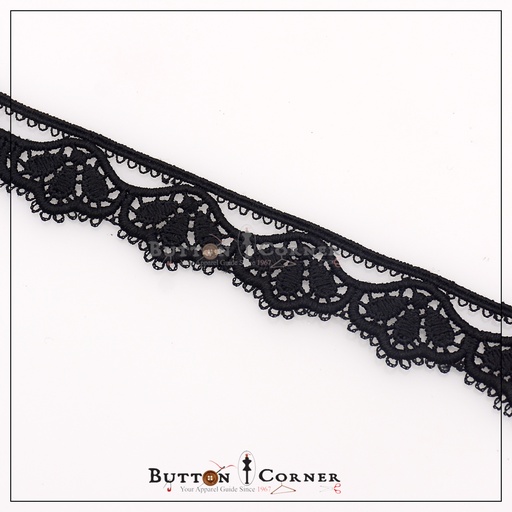 One Side Border Shuttle Lace