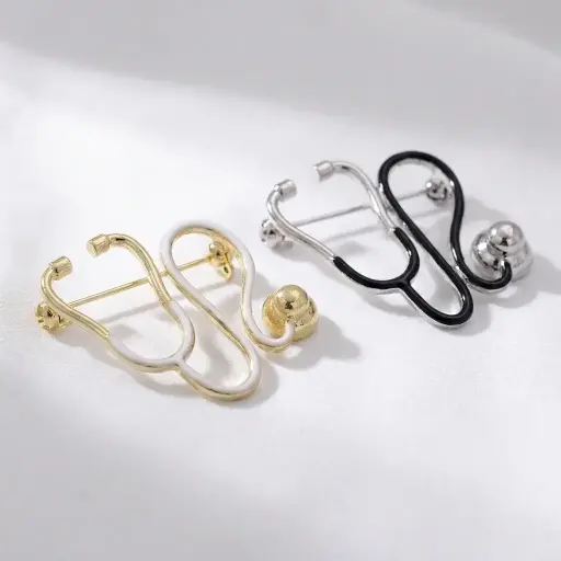 Doctors🩺Stethoscope Brooch