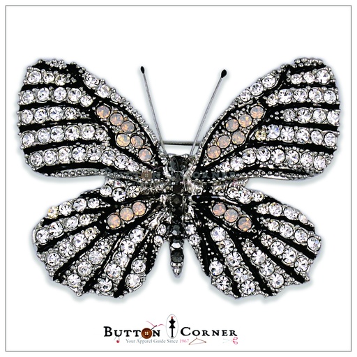 Butterfly🦋With Diamonds Brooch