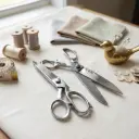 Silver Plating Tailoring Scissor