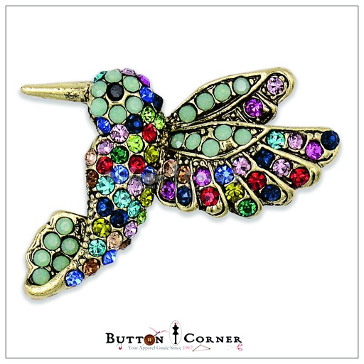 Humming Bird Brooch