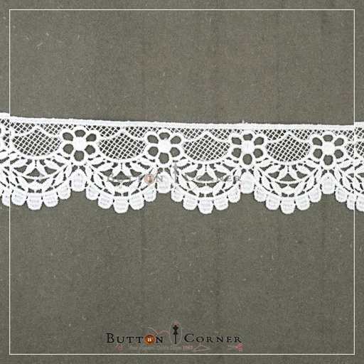 One Side Border Shuttle Lace
