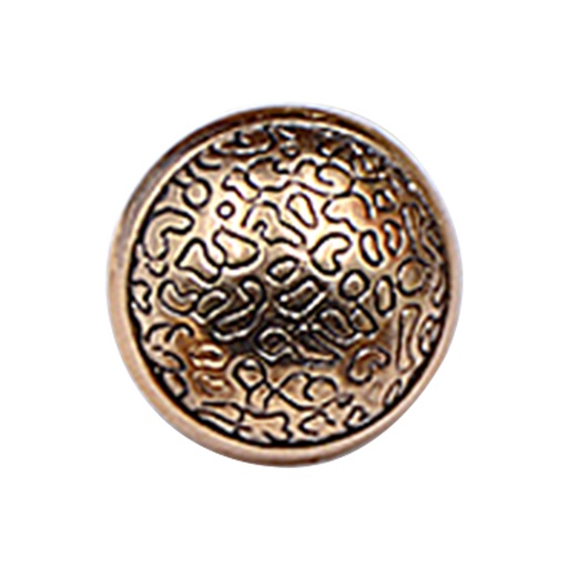 [MBT98 ANTIQUE GOLD] Vintage Dome Shape Metal Button