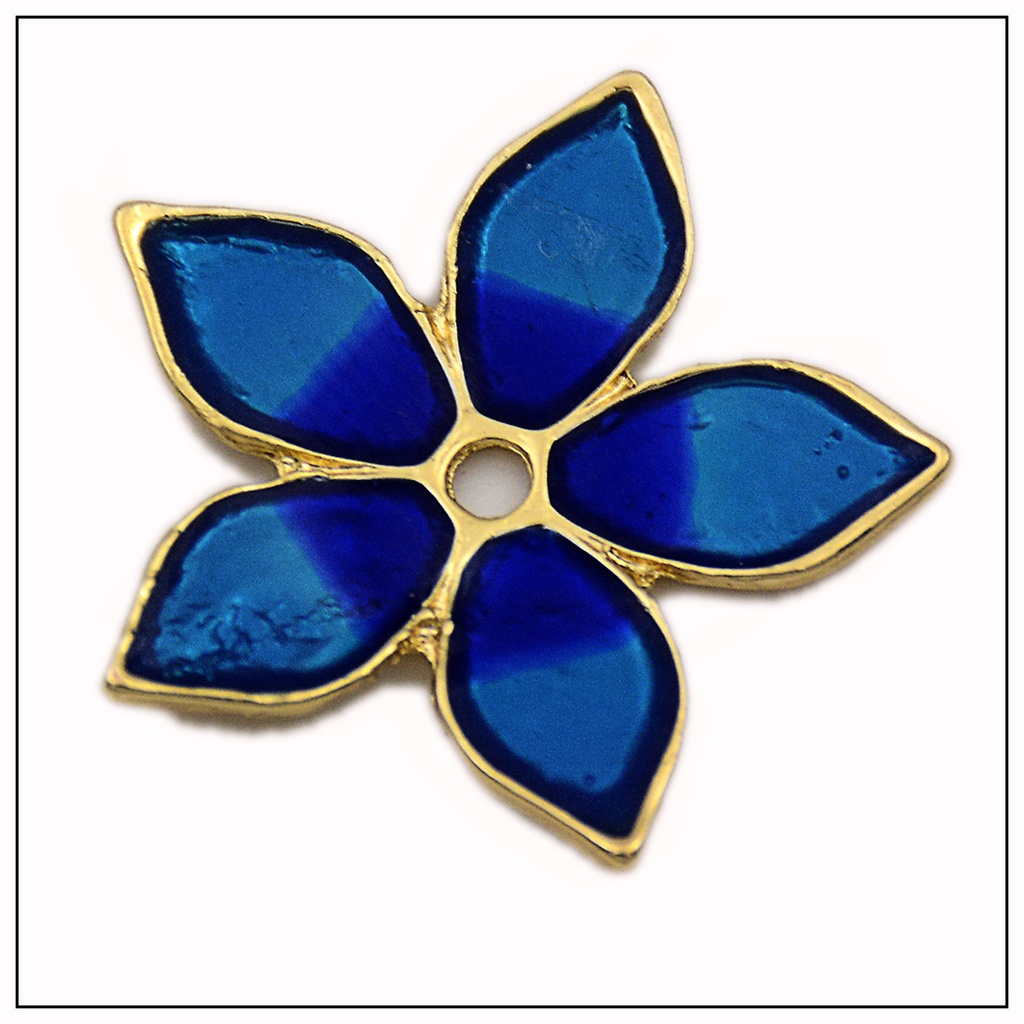 Sunflower Design Metal Button