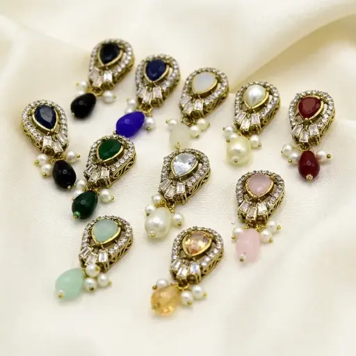 Fancy Kundan Button