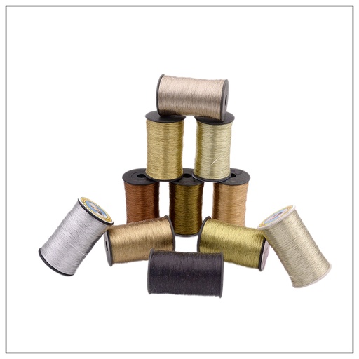 Metallic Yarn Spool (28x2)