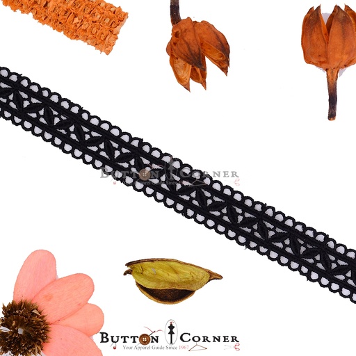 Double Side Border Shuttle Lace