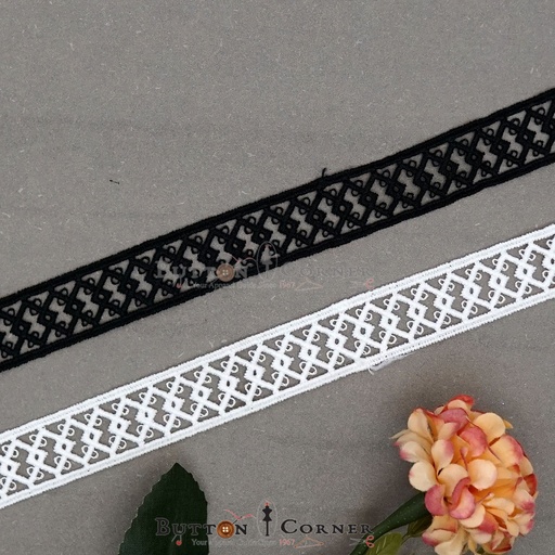 Double Side Border Shuttle Lace