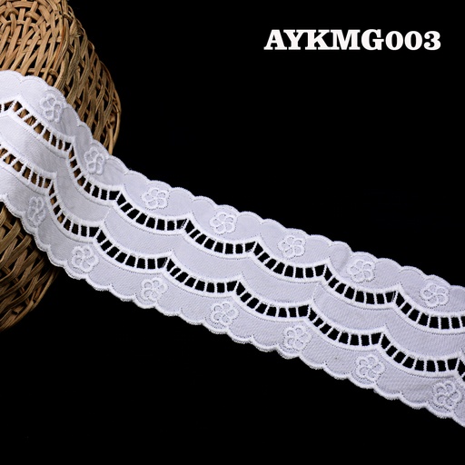 Cotton Double Side Border Lace