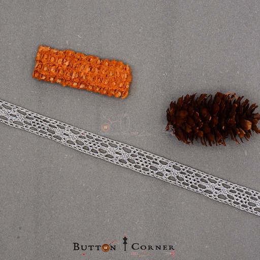 Double Side Metallic Yarn Lace
