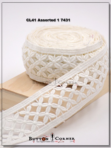 Double Side Border Cotton Lace
