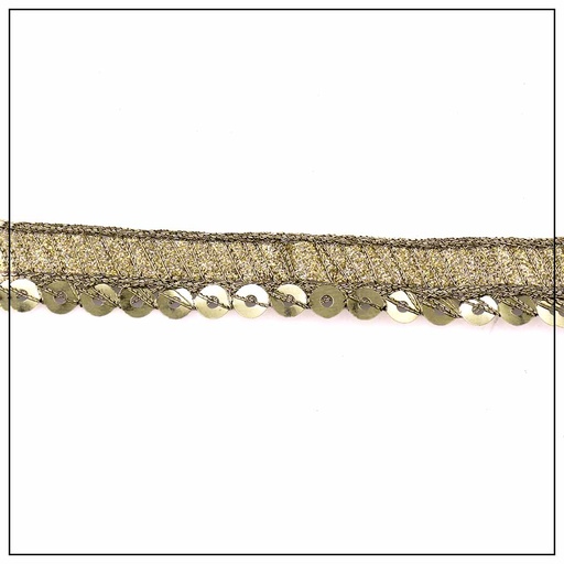 One Side Fancy Sequence lace