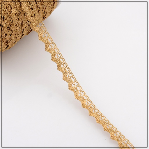 Fancy Metallic Yarn Lace