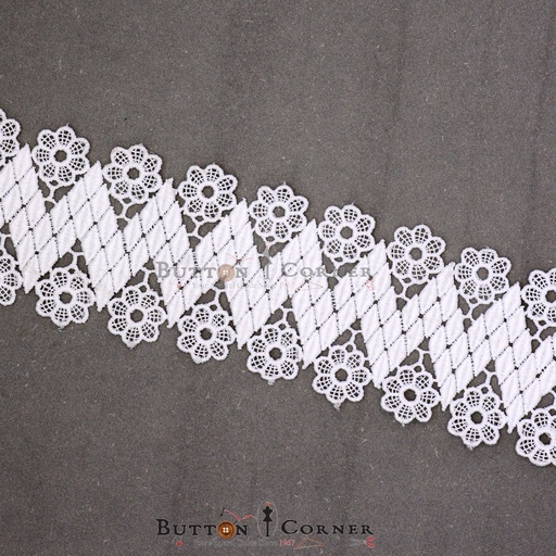 Double Side Border Shuttle Lace